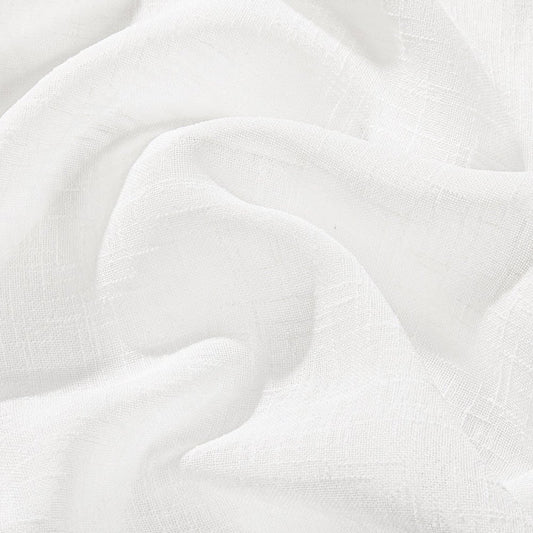 Eunice Turkish Rustic Heavy Linen Sheer Curtains - Deconovo US