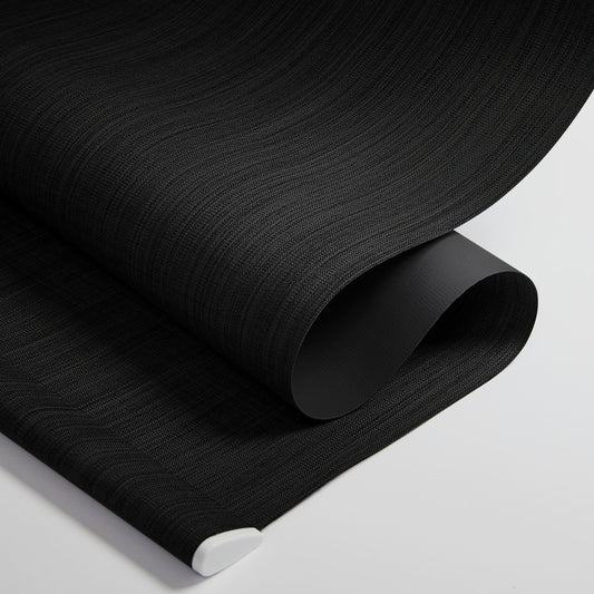 Luna Custom Linen Full Blackout Roller Blinds - Deconovo US