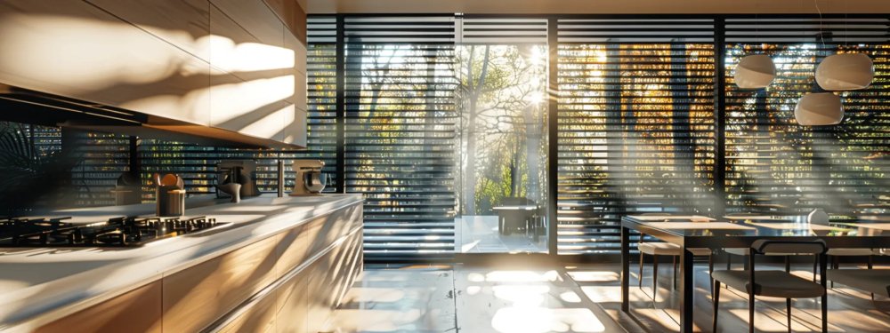 Enhancing Your Kitchen's Charm: The Elegance of Zebra Blinds - Deconovo US