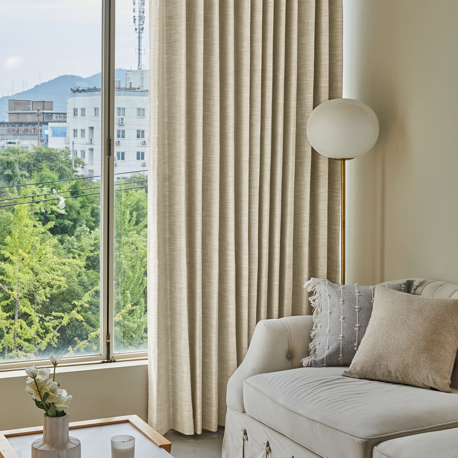 Flame Retardant Blackout Curtains Elena Customized for You - Main Image