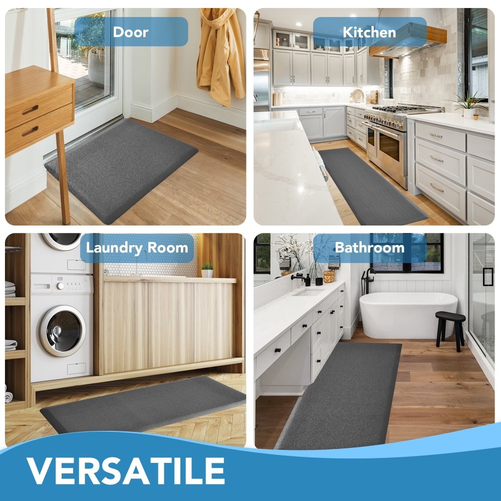 Anti - Fatigue Kitchen Mats Non Slip Foam Cushioned Rugs - Deconovo US