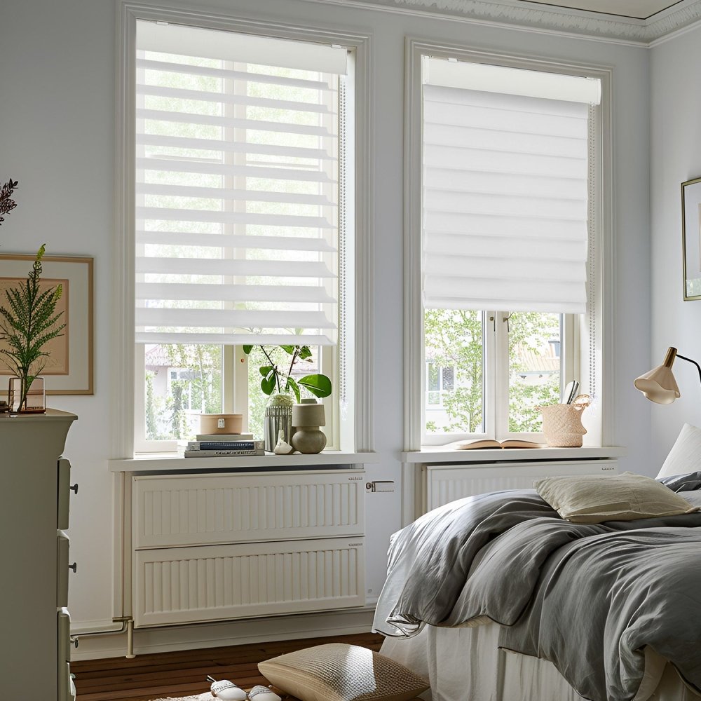 Belinda Custom Light Filtering Sheer Shades - Deconovo US