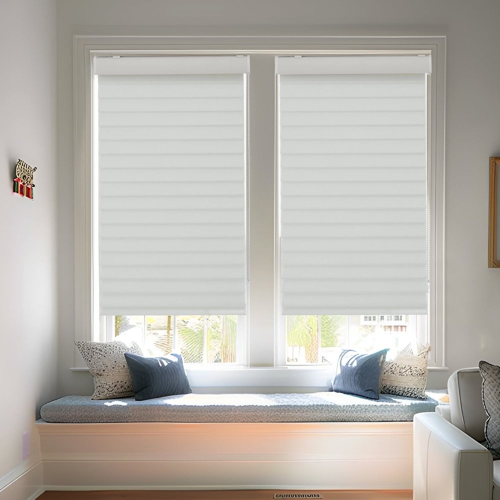 Belinda Custom Light Filtering Sheer Shades - Deconovo US