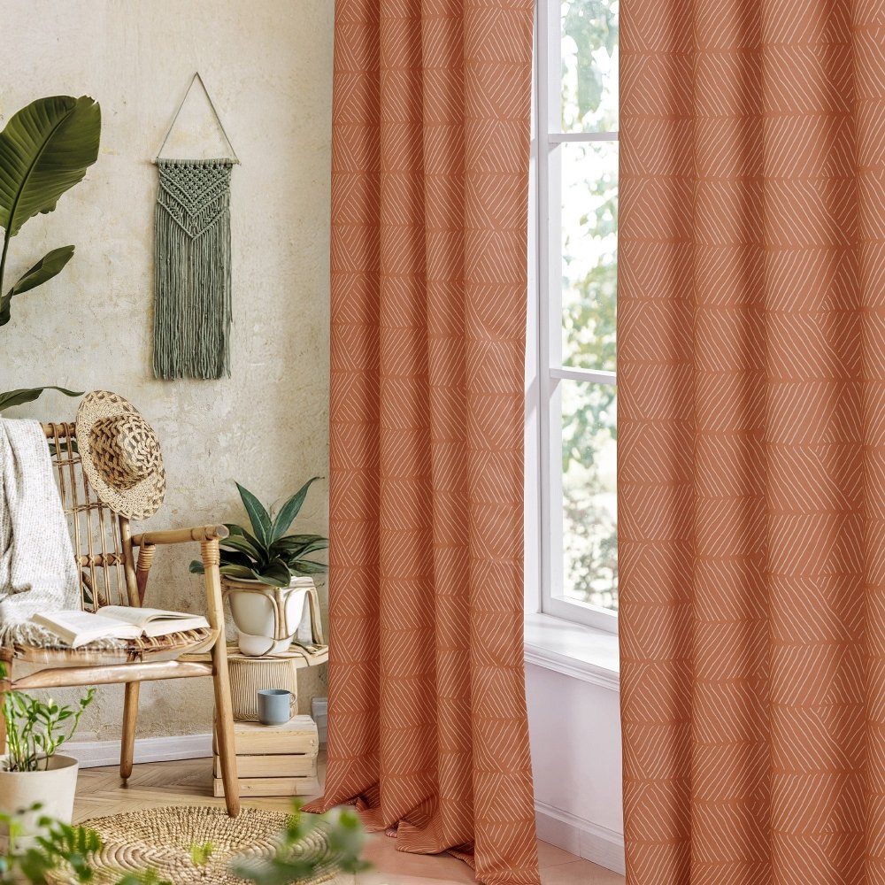 Bohome Rattan Blackout Curtains - Deconovo US