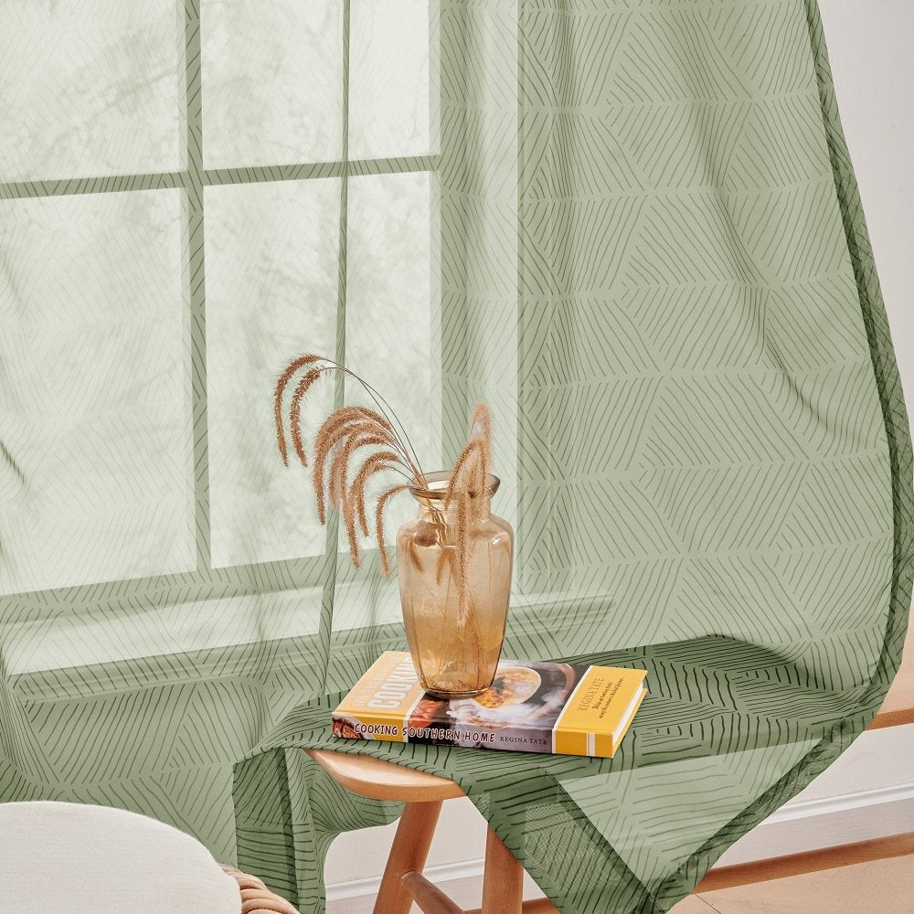 Bohome Rattan Sheer Curtains - Deconovo US