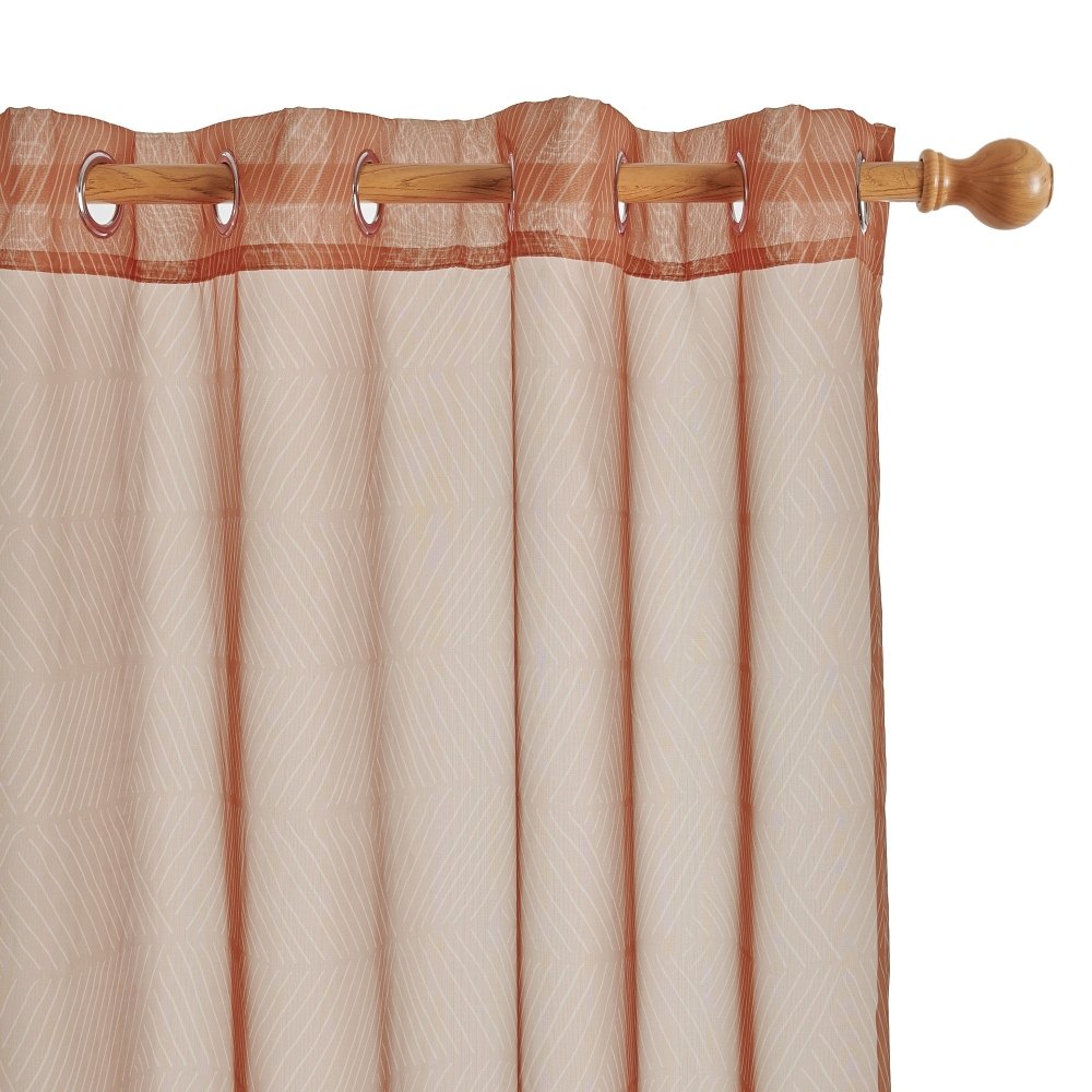 Bohome Rattan Sheer Curtains - Deconovo US