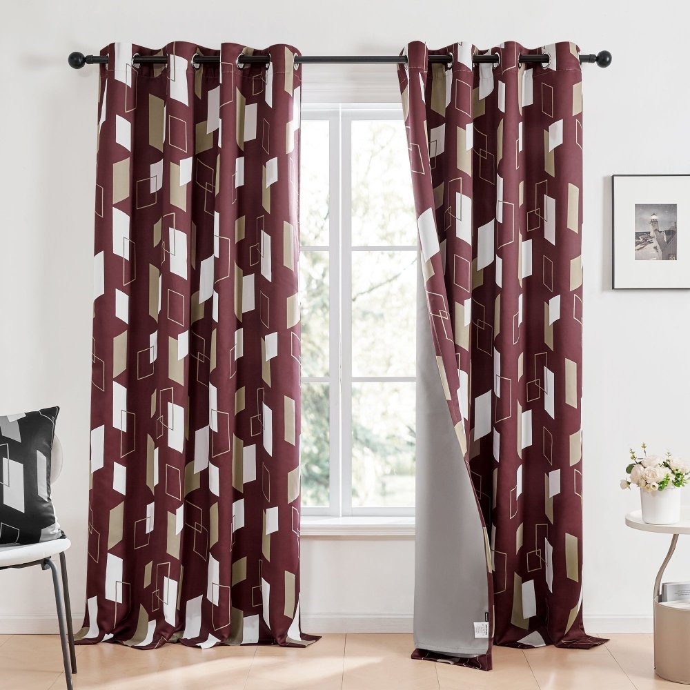 Classic Sheet Blackout Curtains - Deconovo US