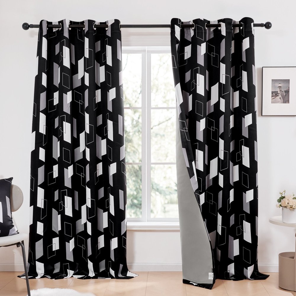 Classic Sheet Blackout Curtains - Deconovo US