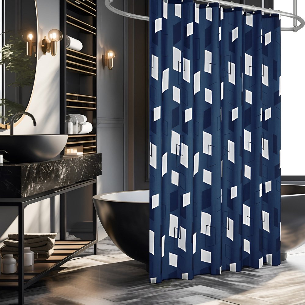 Classic Sheet Shower Curtains - Deconovo US