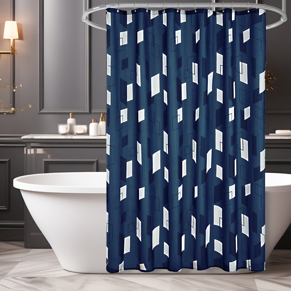 Classic Sheet Shower Curtains - Deconovo US