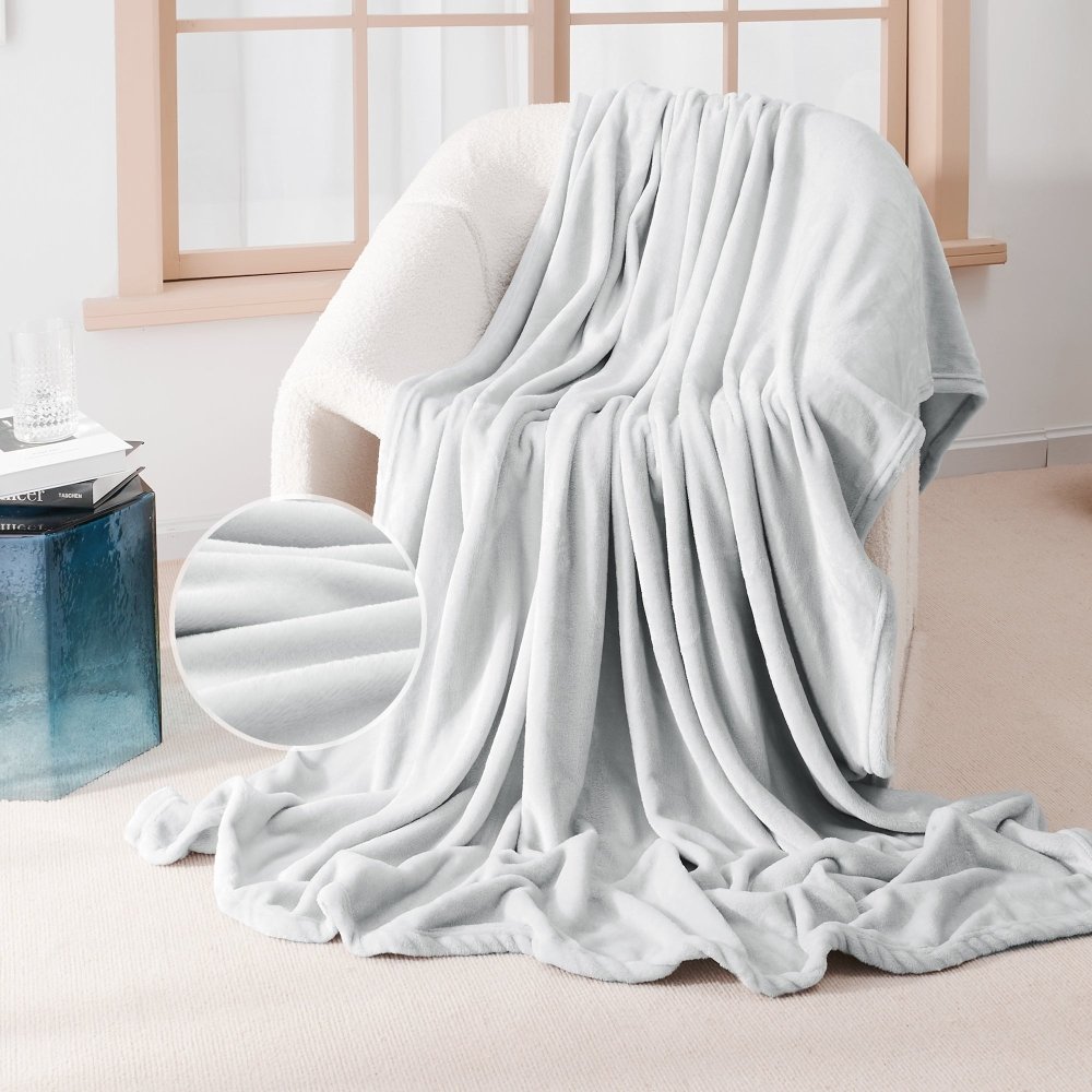 Deconovo Coral Fleece Blankets - Deconovo US
