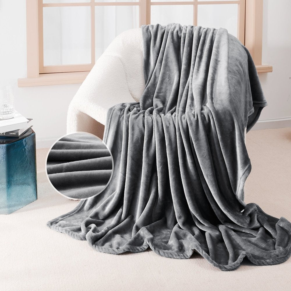 Deconovo Coral Fleece Blankets - Deconovo US