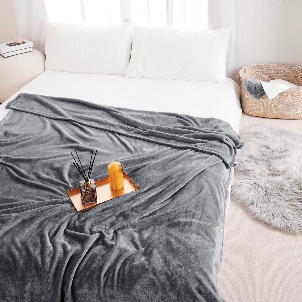 Deconovo Coral Fleece Blankets - Deconovo US