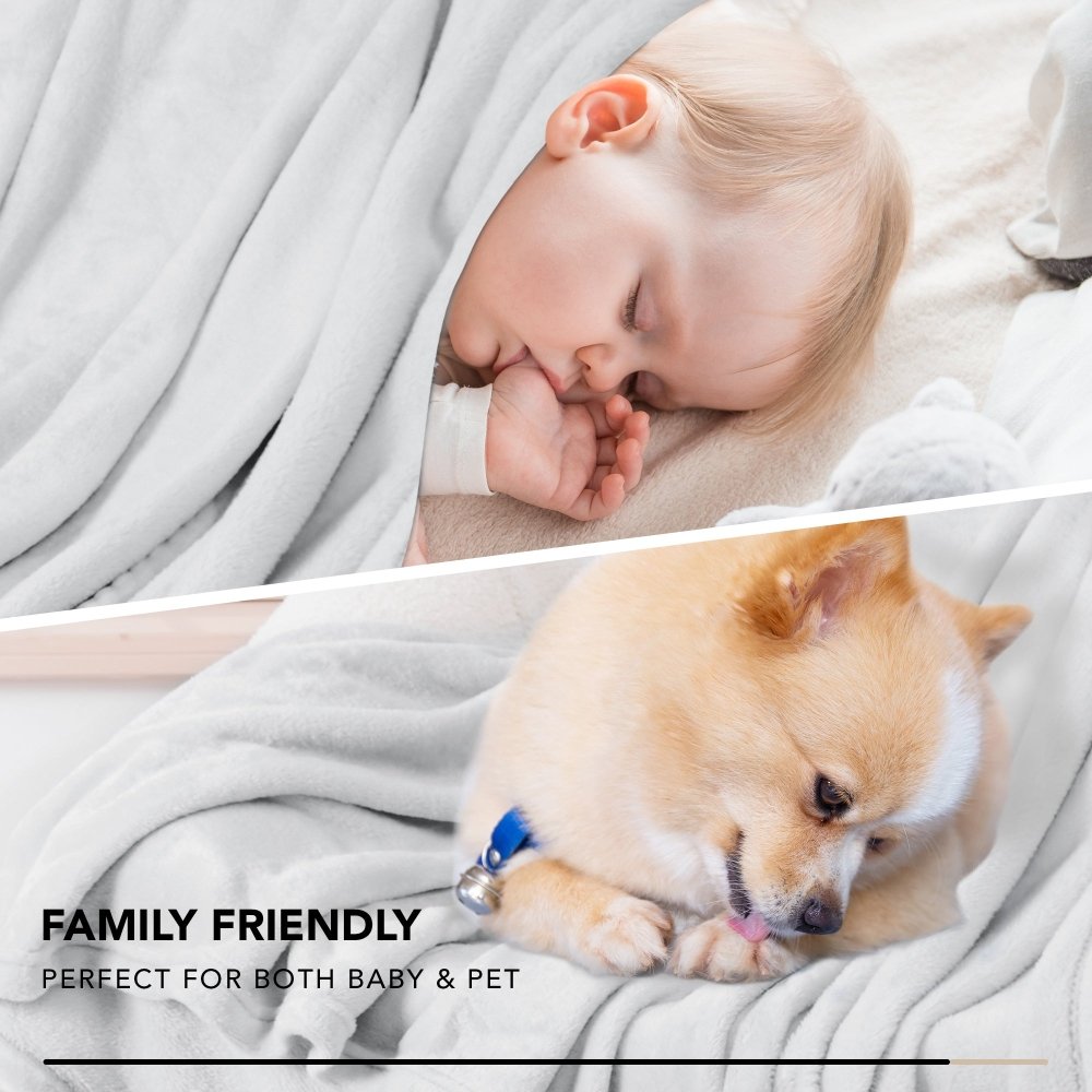 Deconovo Coral Fleece Blankets - Deconovo US