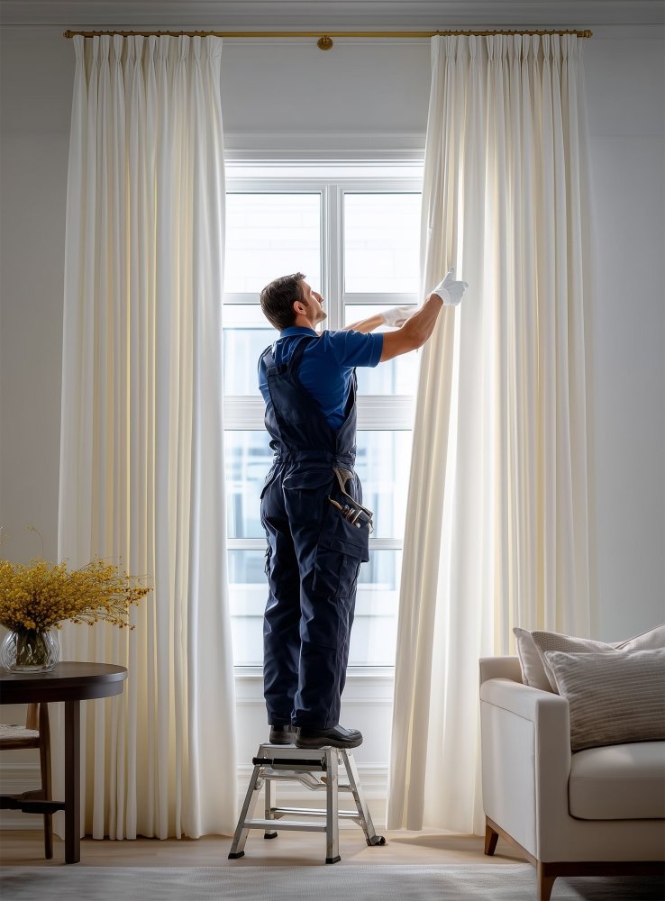 Deconovo In - Home Curtain Installation Service - Deconovo US