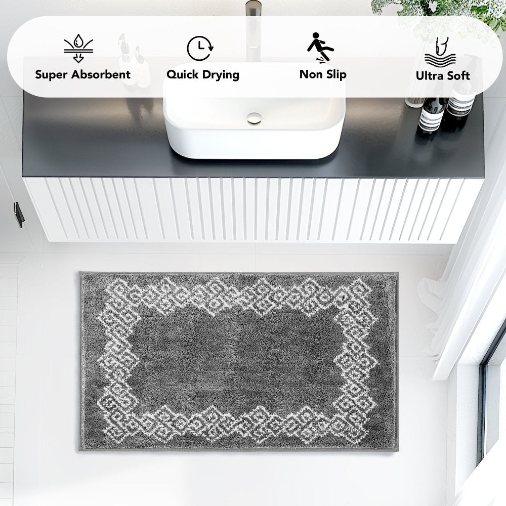 Deconovo Ultra - Absorbent, Non - Slip, and Easy - Care Bath Mat - Deconovo US