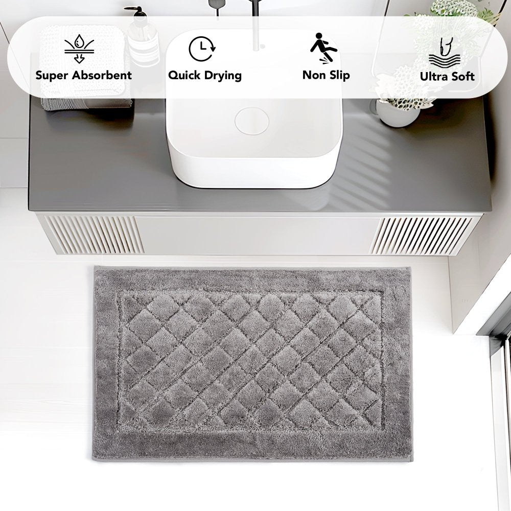 Deconovo Ultra - Plush, Non - Slip Bath Mat - Deconovo US