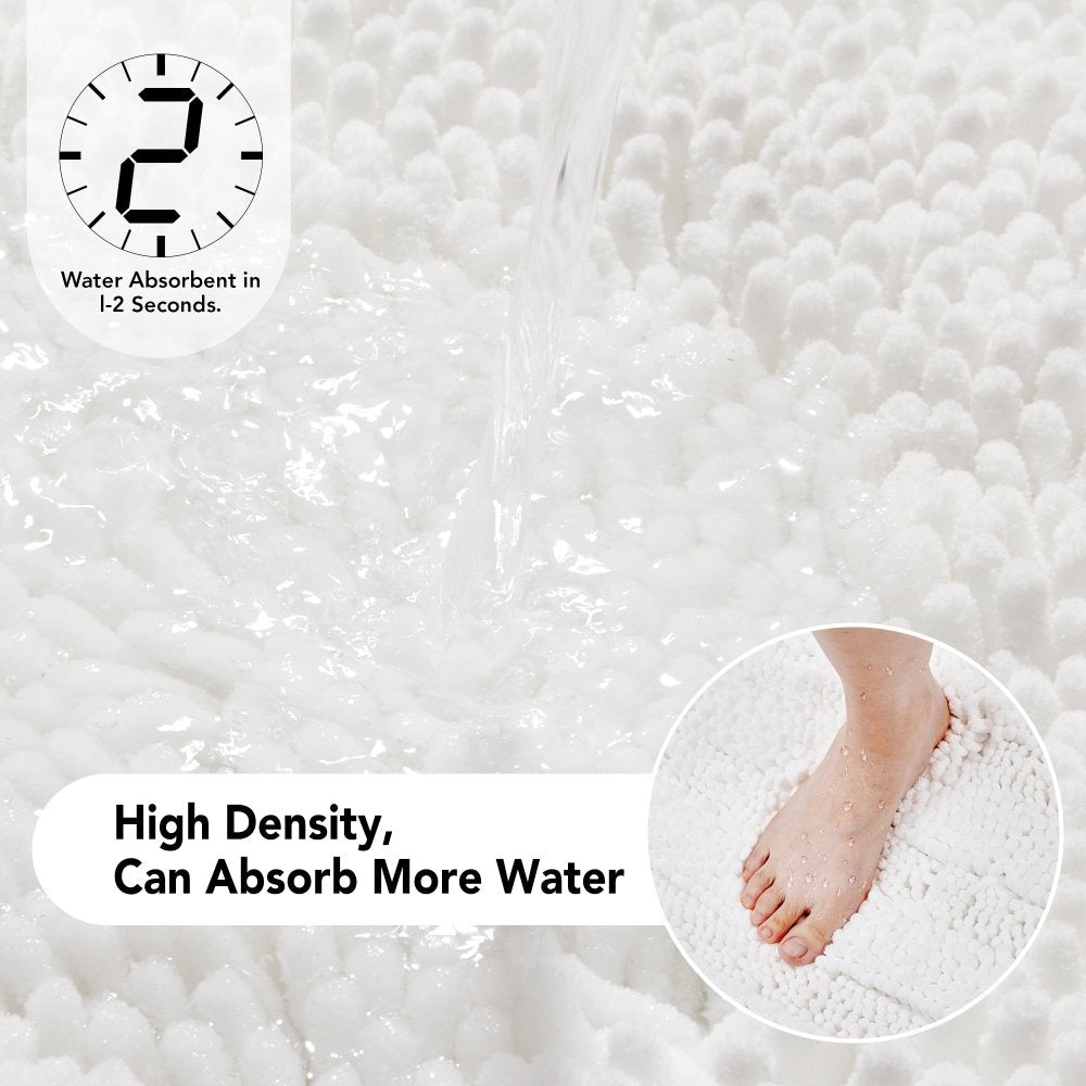 Deconovo Ultra - Soft and Absorbent Bath Mat - Deconovo US