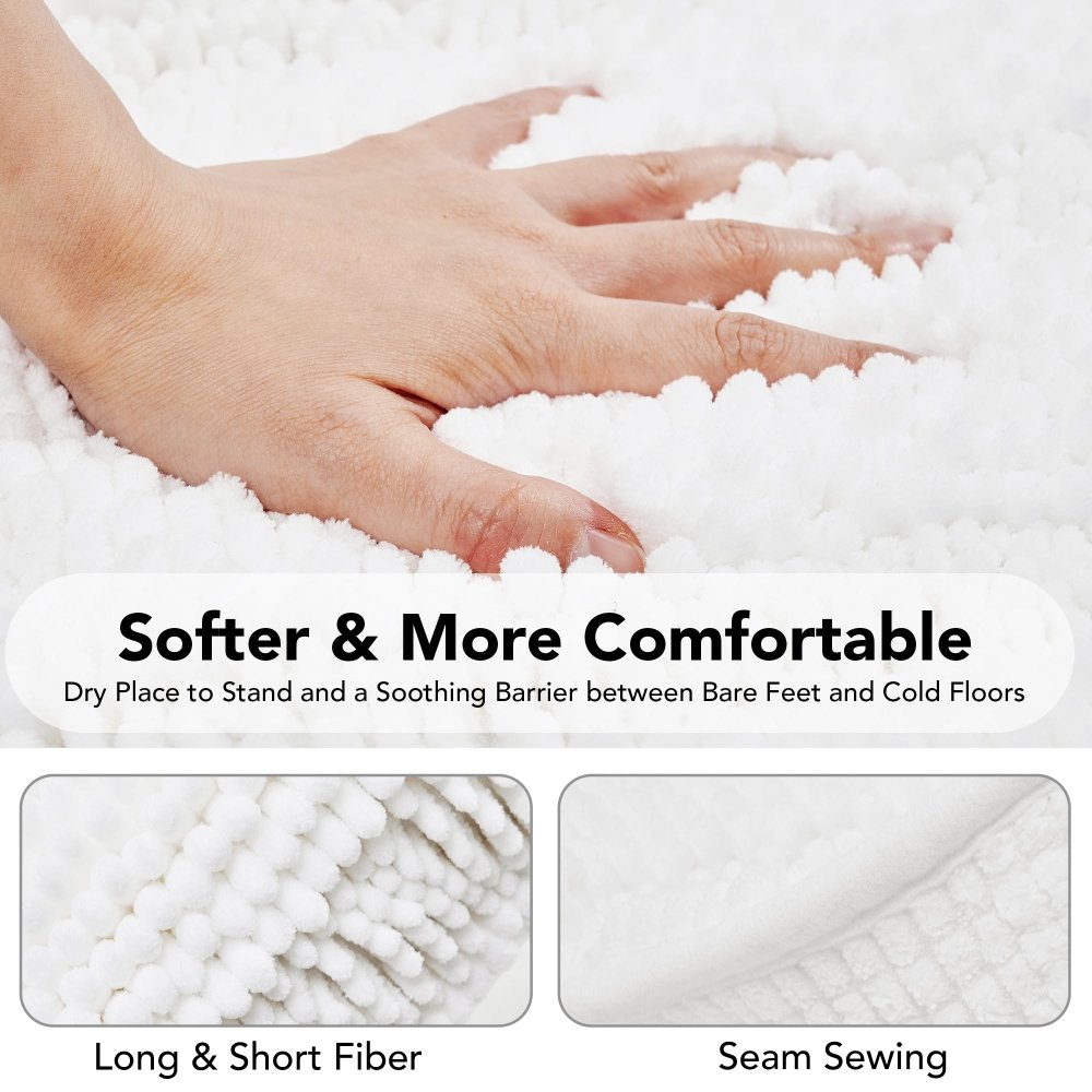 Deconovo Ultra - Soft and Absorbent Bath Mat - Deconovo US