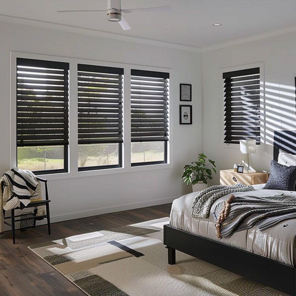Waterproof Blackout Zebra Blinds, Outdoor Ready, OEKO-TEX