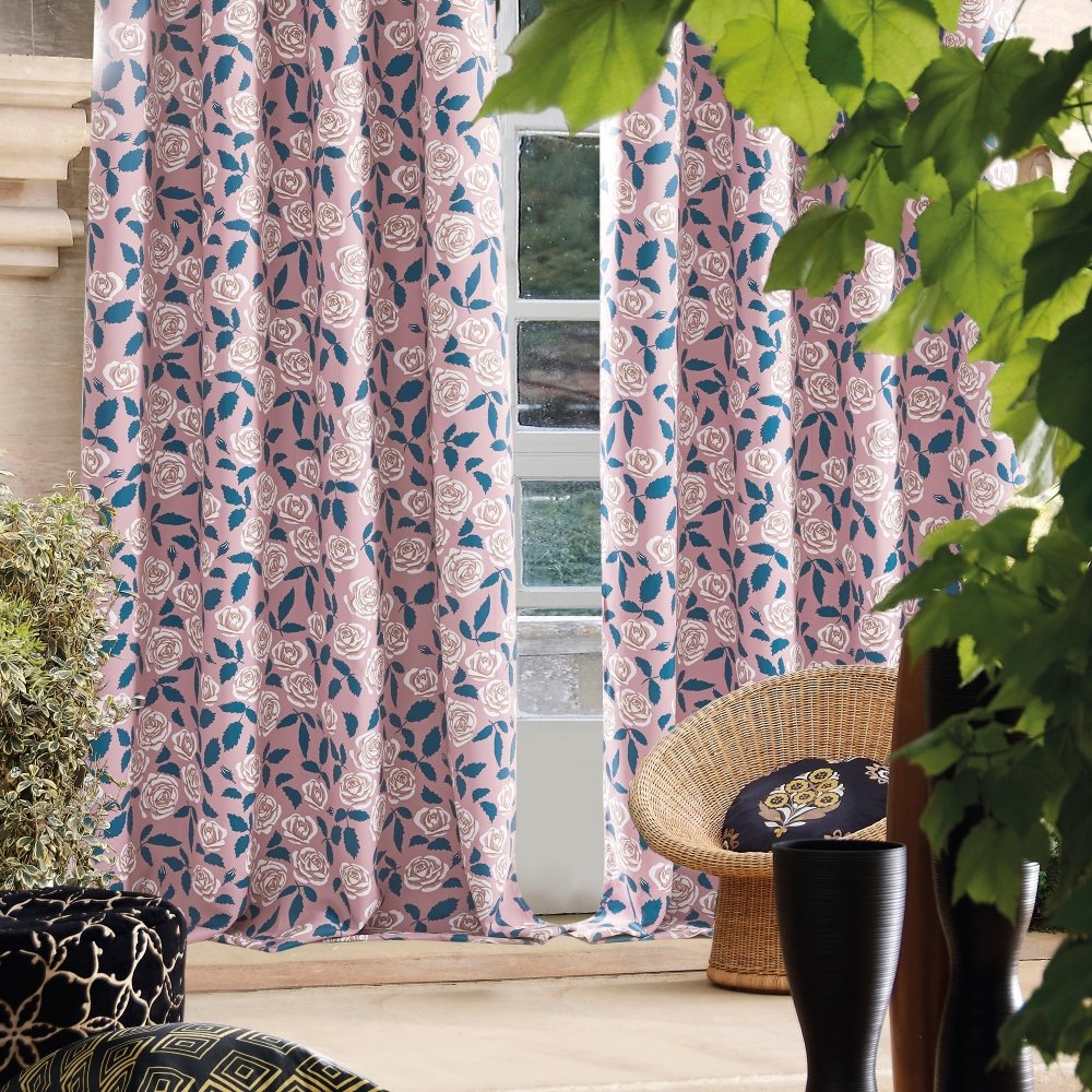 Envogue Bouguet Blackout Curtains - Deconovo US