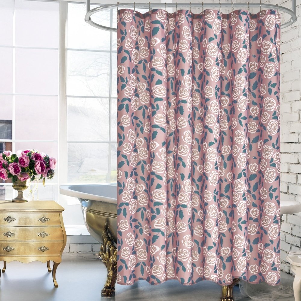 Envogue Bouguet Shower Curtains - Deconovo US