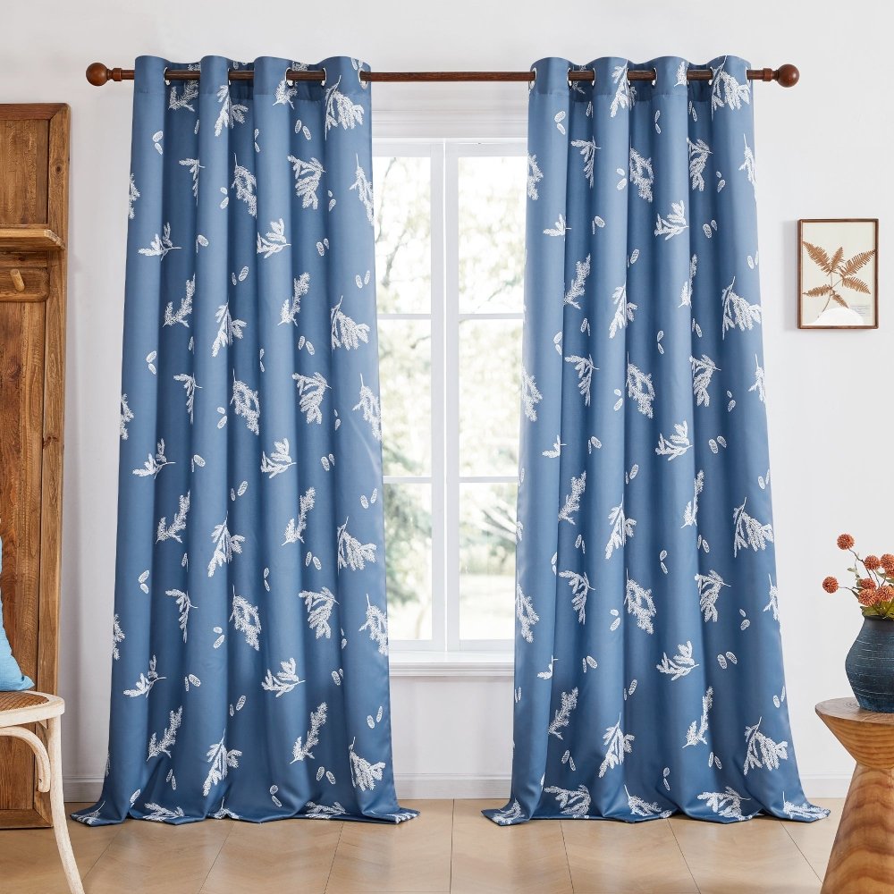 Farmhouse Forest Air Blackout Curtains - Deconovo US