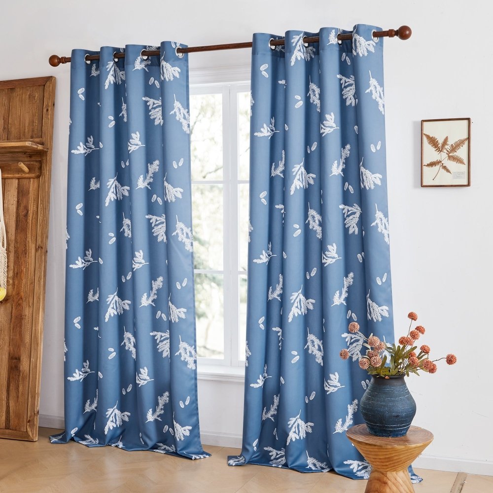 Farmhouse Forest Air Blackout Curtains - Deconovo US