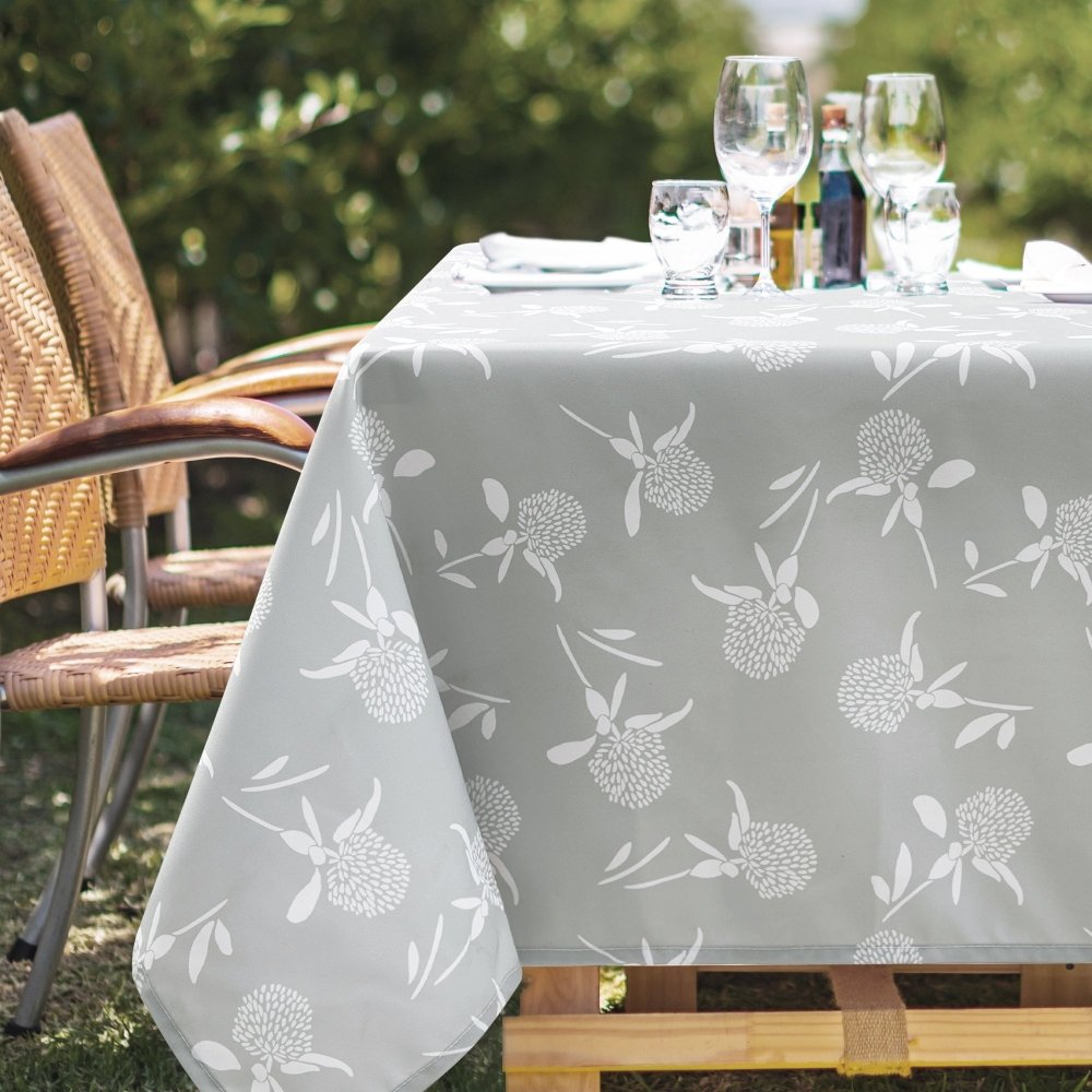 Farmhouse Happy Waterproof Tablecloth - Deconovo US