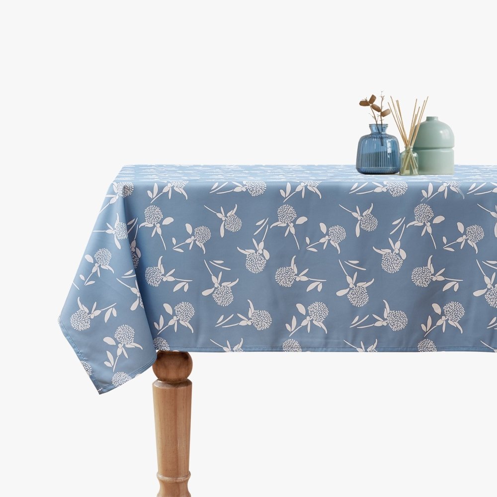 Farmhouse Happy Waterproof Tablecloth - Deconovo US