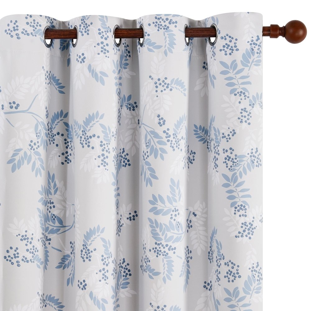 Farmhouse Mountain Ash Blackout Curtains - Deconovo US