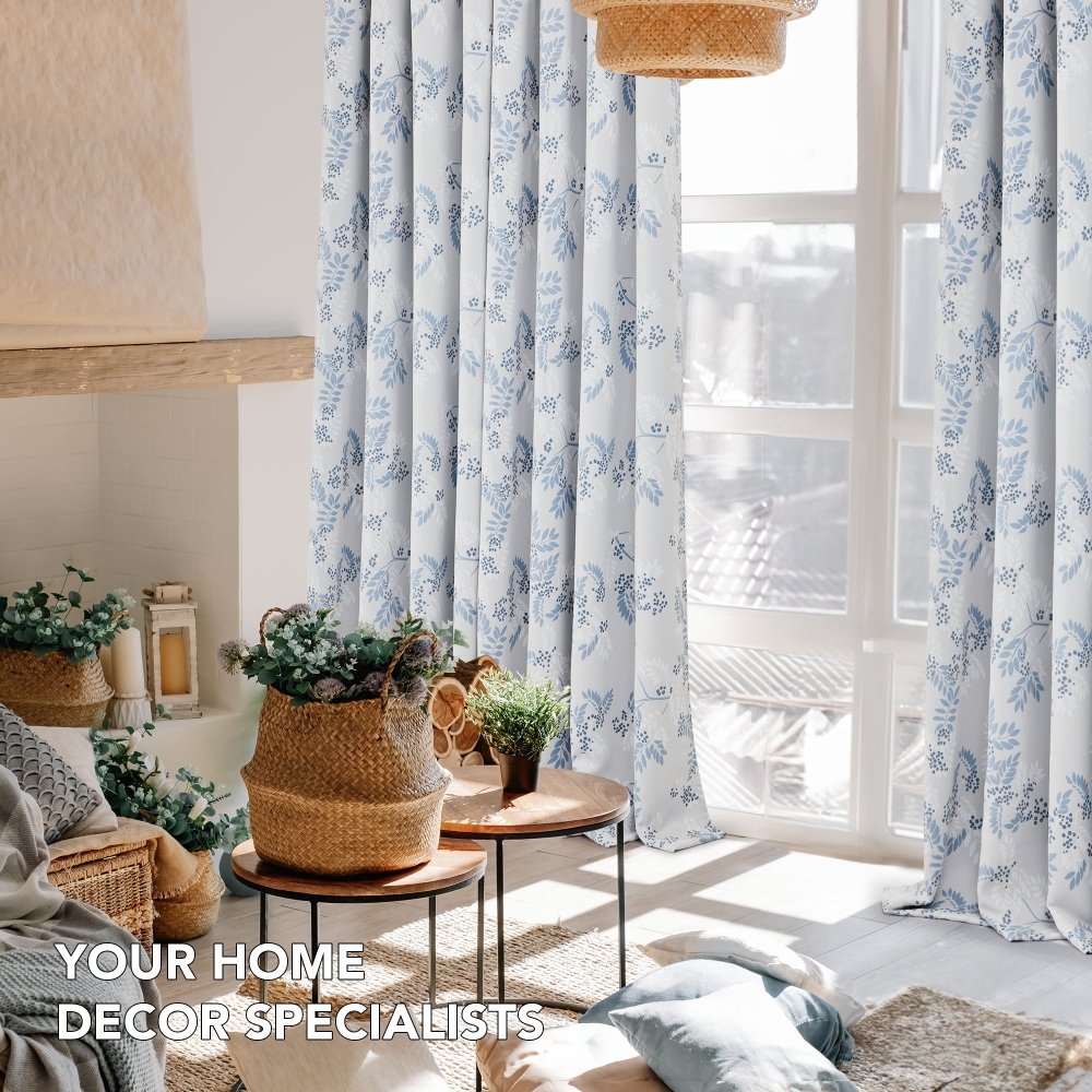 Farmhouse Mountain Ash Blackout Curtains - Deconovo US