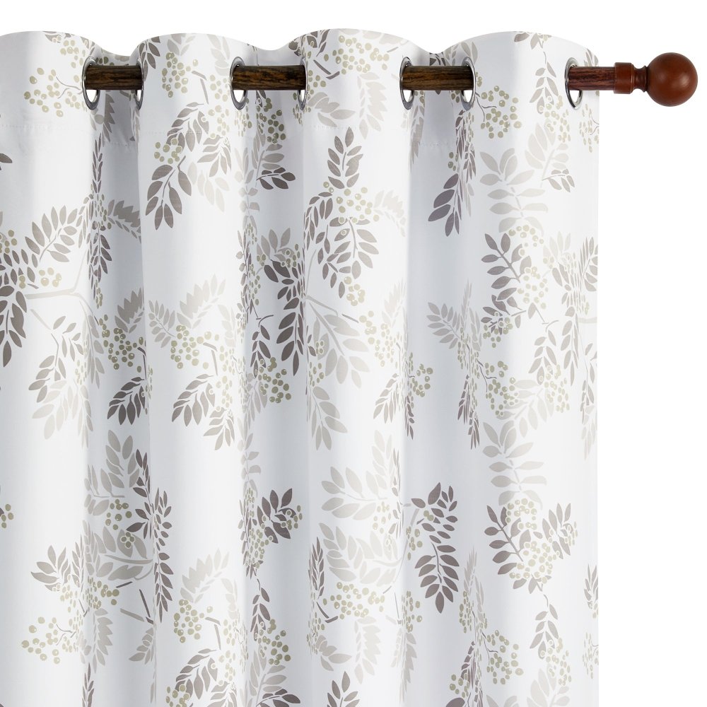 Farmhouse Mountain Ash Blackout Curtains - Deconovo US