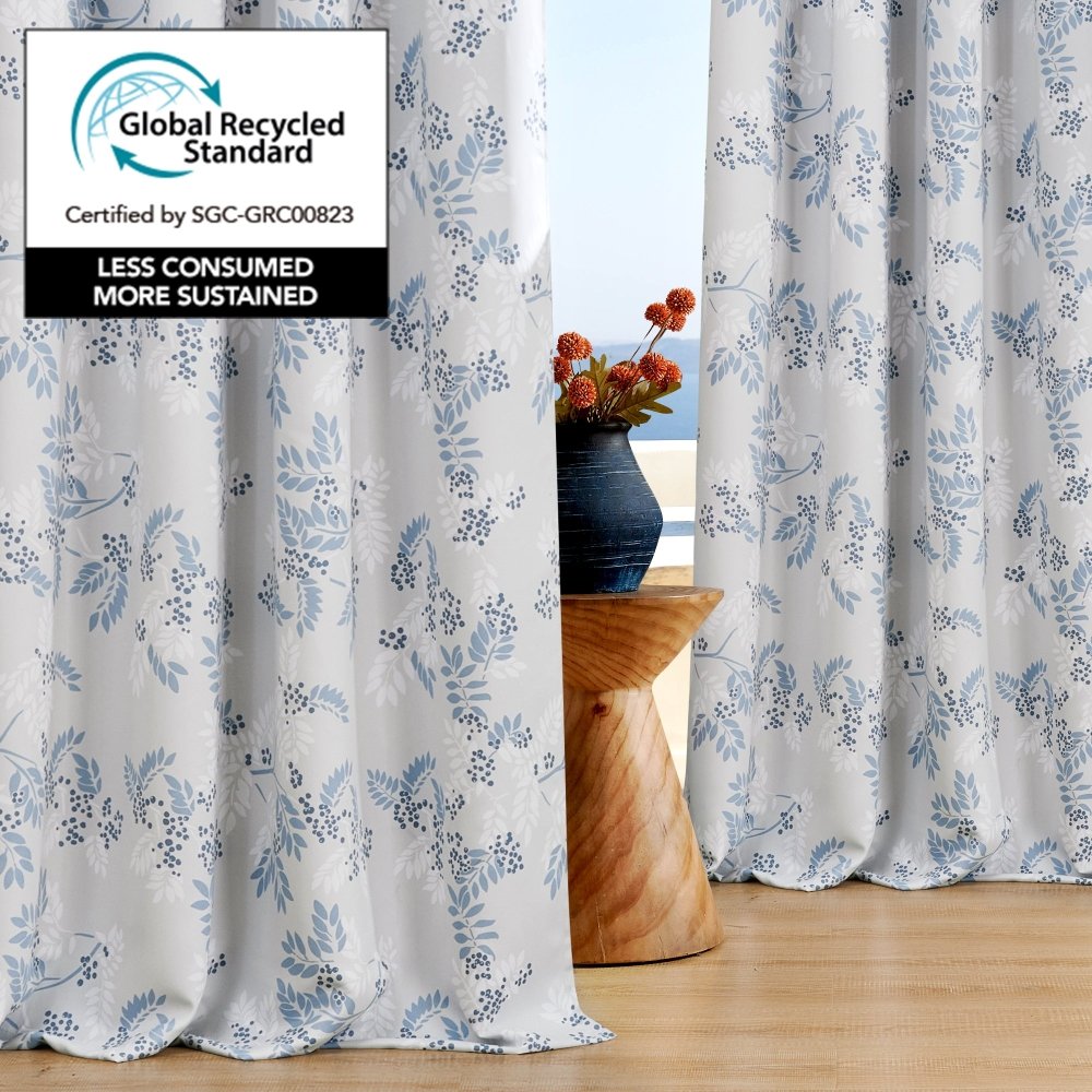 Farmhouse Mountain Ash Blackout Curtains - Deconovo US