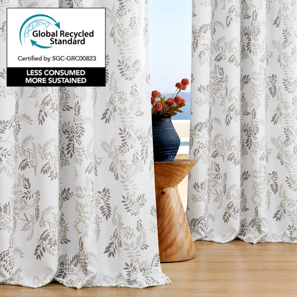 Farmhouse Mountain Ash Blackout Curtains - Deconovo US