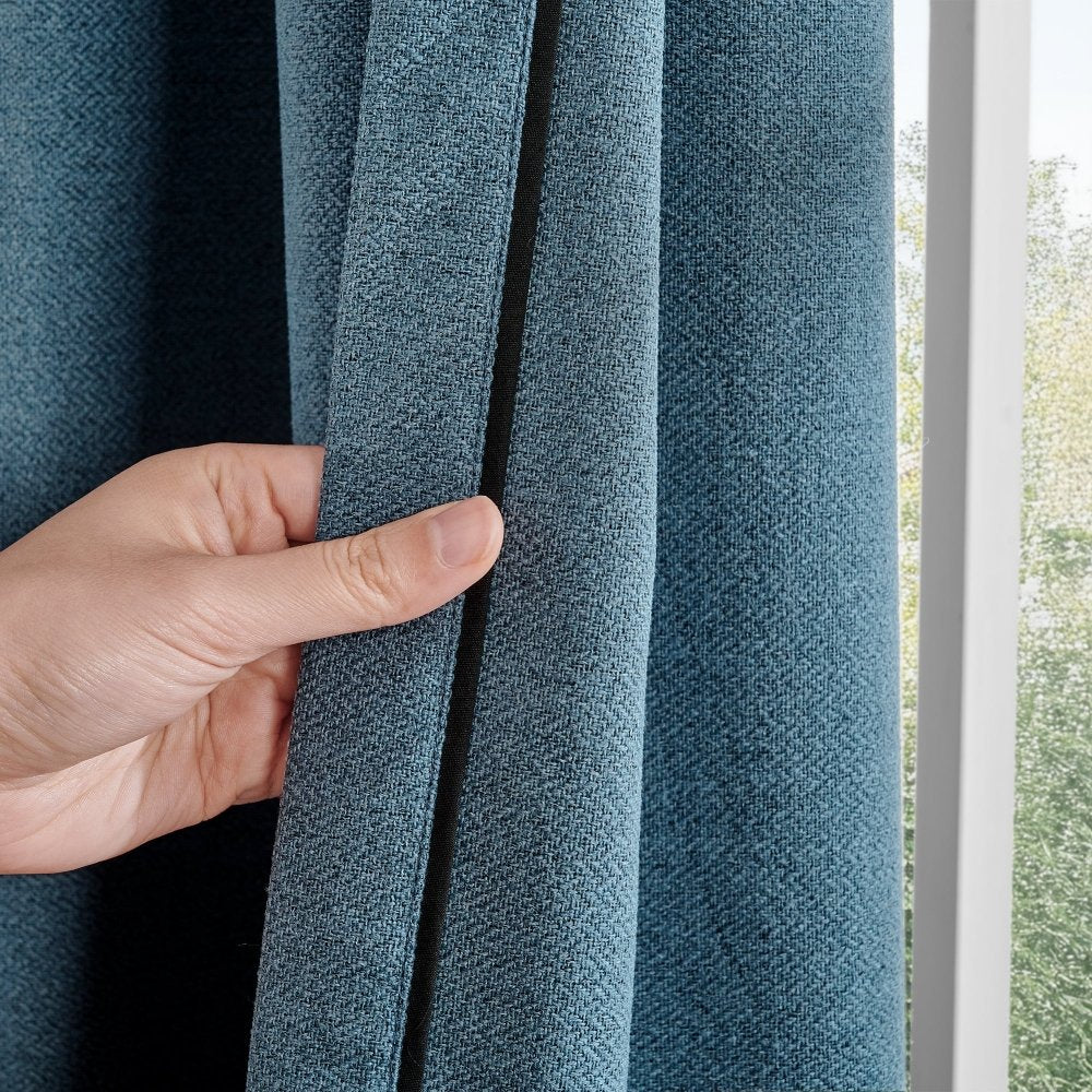 Heloise 100% Total Blackout Custom Curtains - Deconovo US