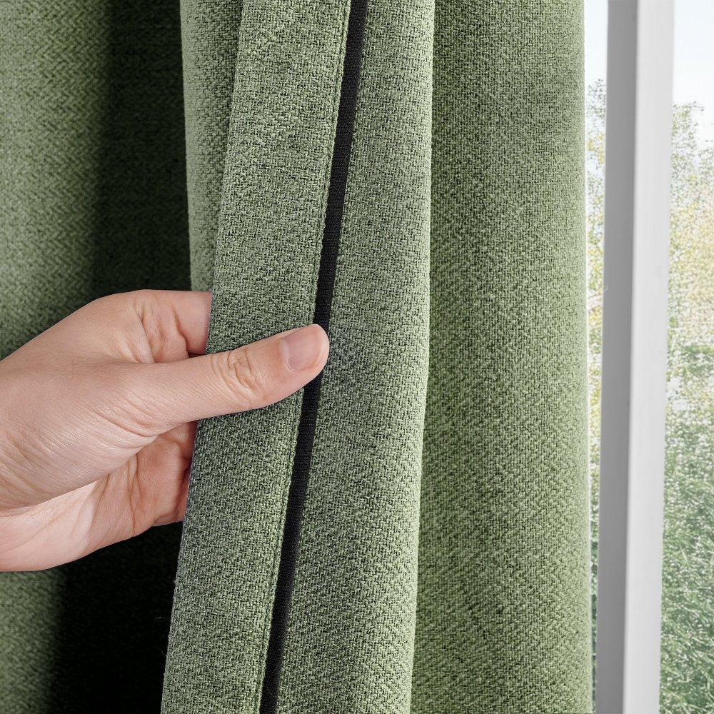 Heloise 100% Total Blackout Custom Curtains - Deconovo US