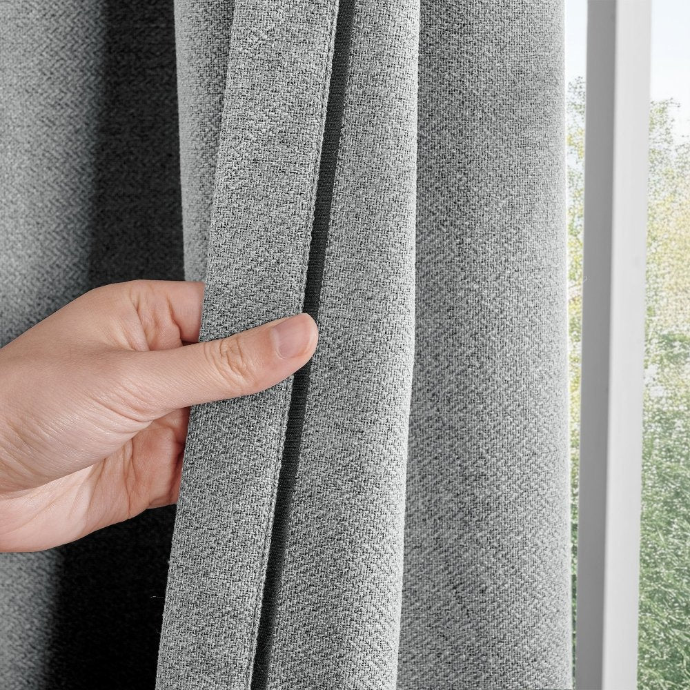 Heloise 100% Total Blackout Custom Curtains - Deconovo US