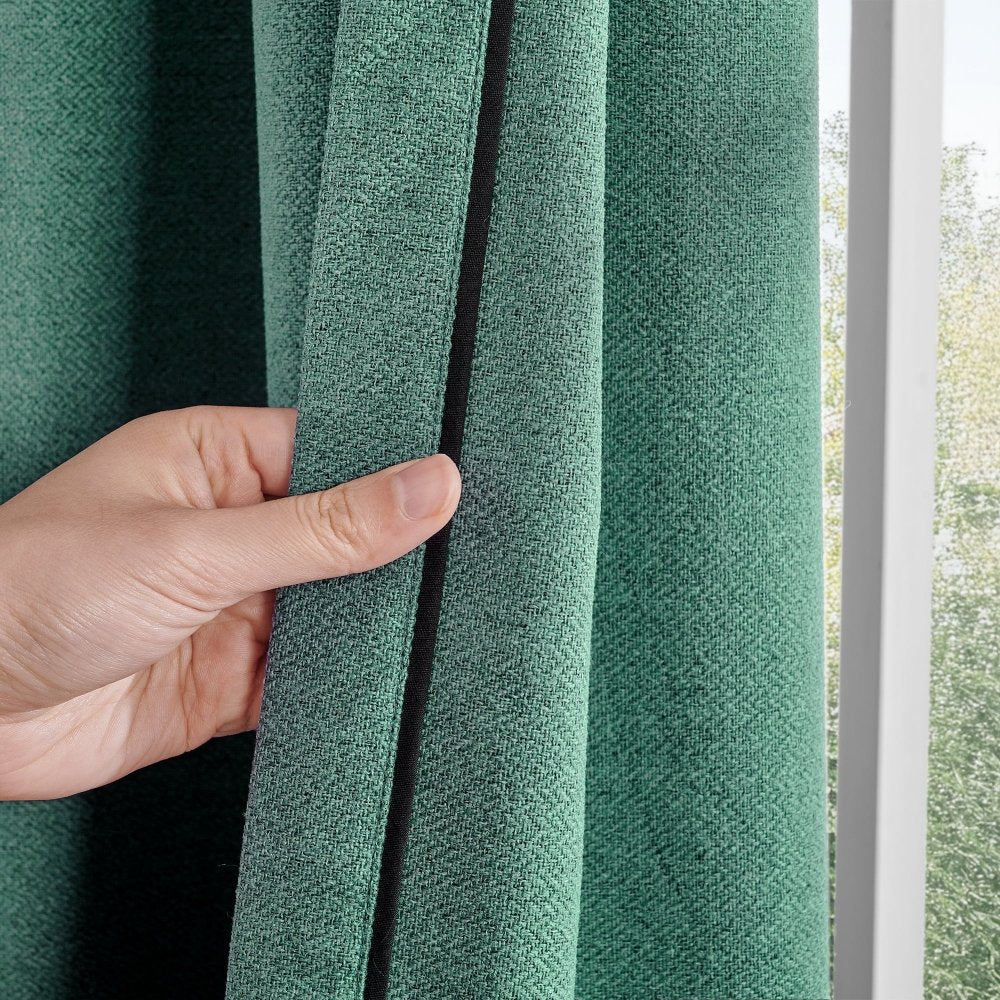 Heloise 100% Total Blackout Custom Curtains - Deconovo US