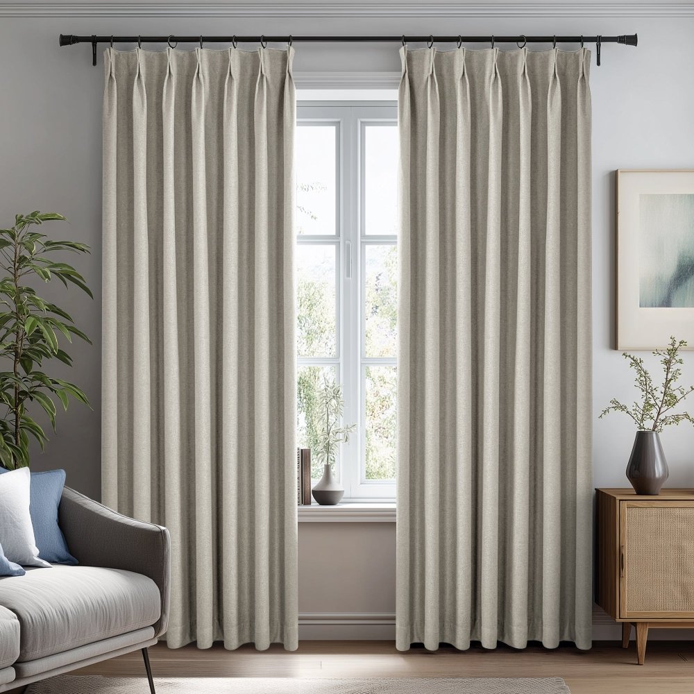 Heloise 100% Total Blackout Custom Curtains - Deconovo US