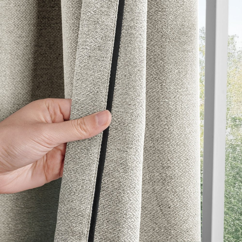 Heloise 100% Total Blackout Custom Curtains - Deconovo US