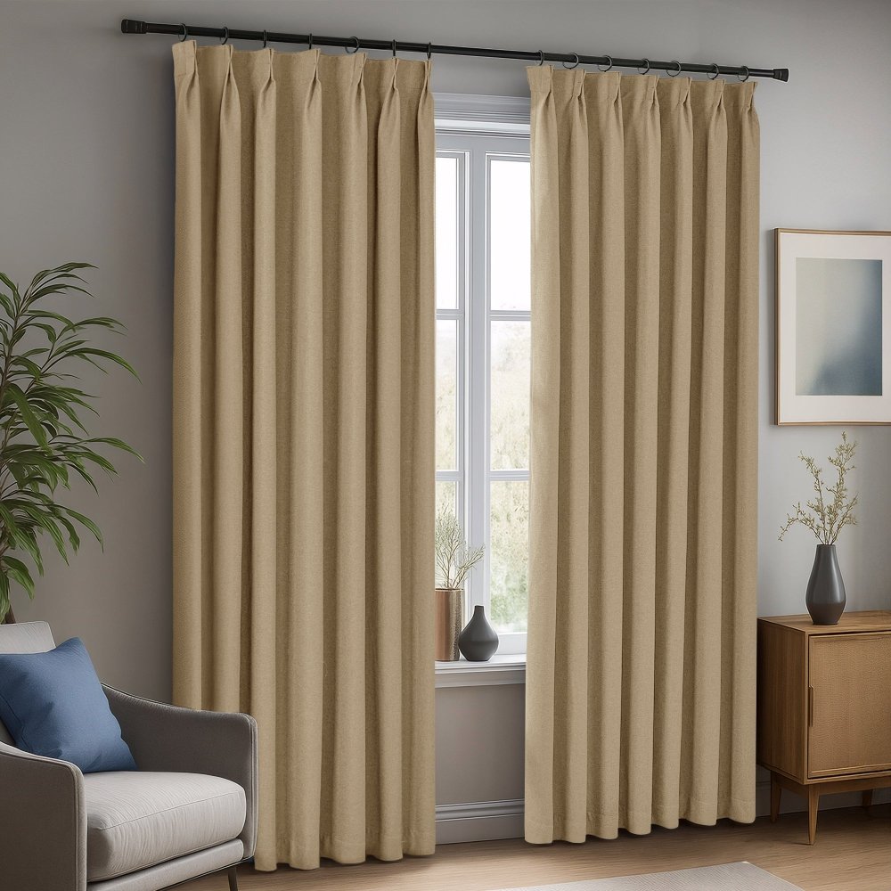 Heloise 100% Total Blackout Custom Curtains - Deconovo US