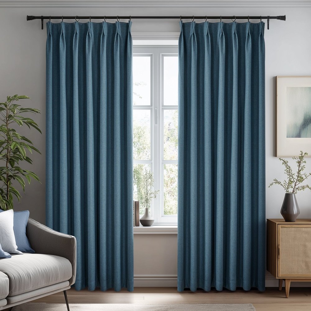 Heloise 100% Total Blackout Custom Curtains - Deconovo US