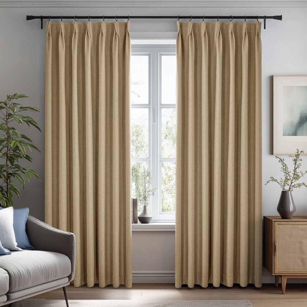 Heloise 100% Total Blackout Custom Curtains - Deconovo US
