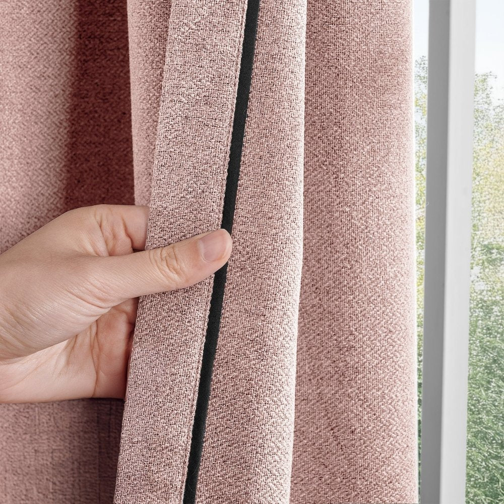 Heloise 100% Total Blackout Custom Curtains - Deconovo US