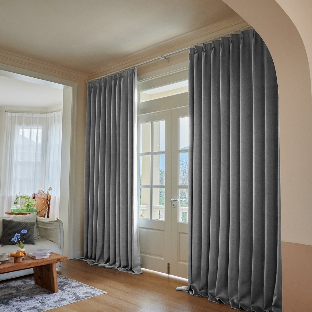 Isabel Waterproof, Stain & Dust - Resistant Total Blackout Curtains - Deconovo US