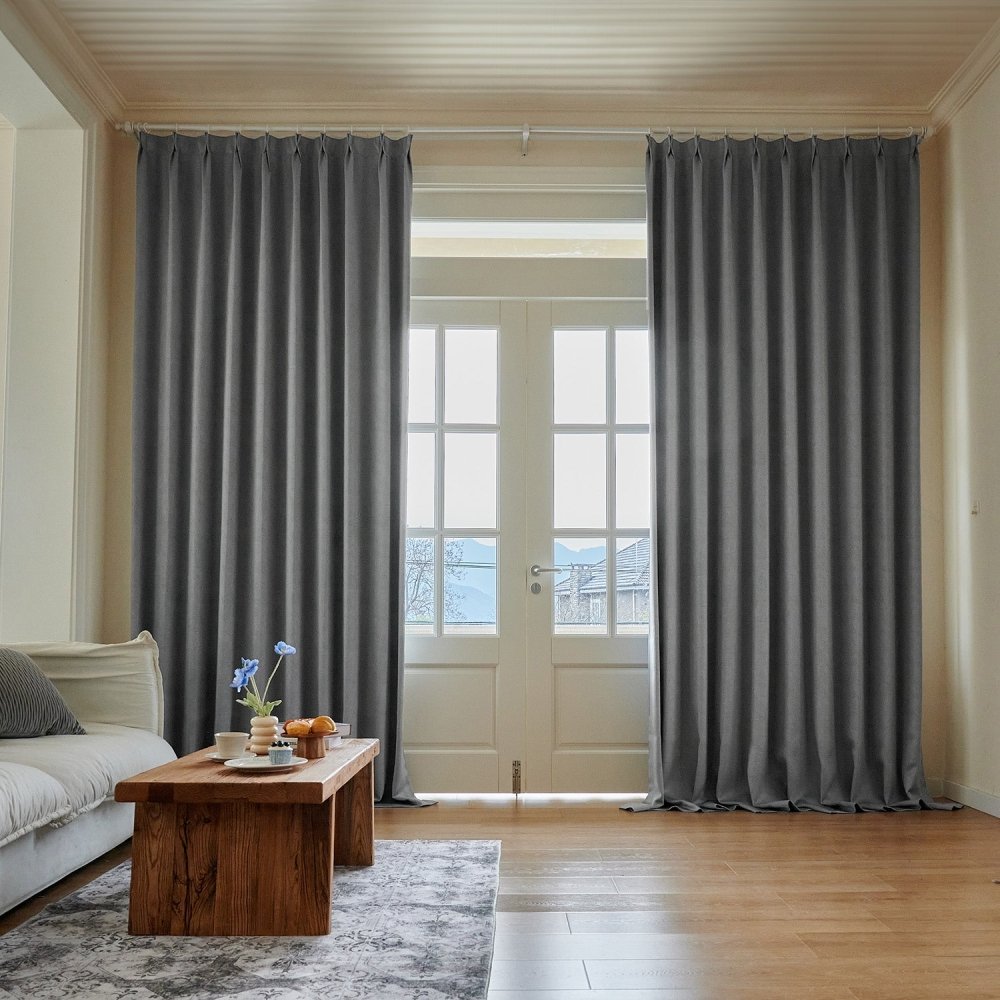 Isabel Waterproof, Stain & Dust - Resistant Total Blackout Curtains - Deconovo US