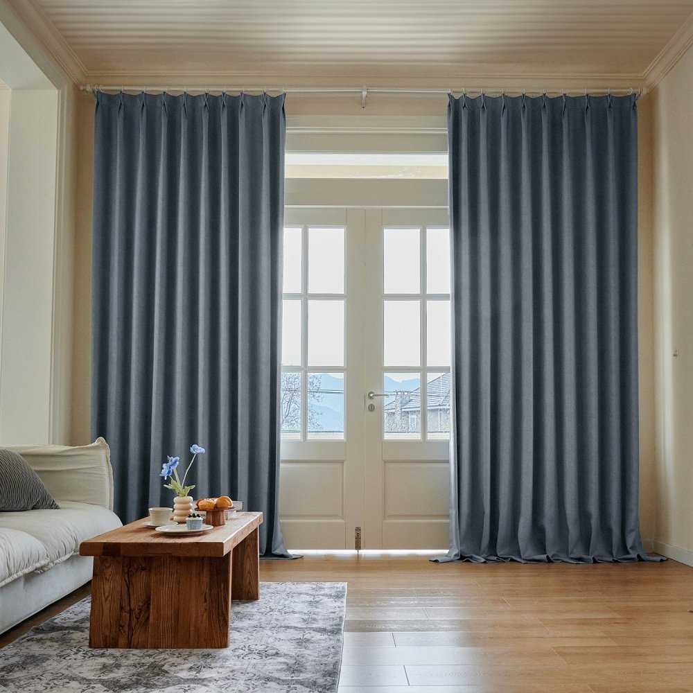 Isabel Waterproof, Stain & Dust - Resistant Total Blackout Curtains - Deconovo US