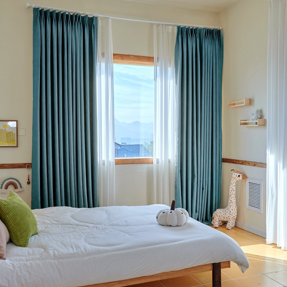 Katerina Custom Blackout Cloth Curtains - Deconovo US