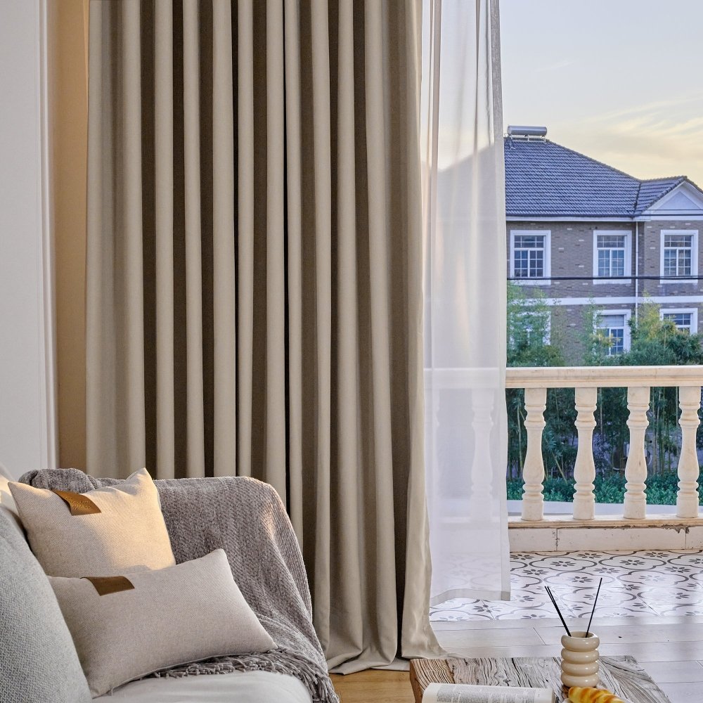 Katerina Custom Blackout Cloth Curtains - Deconovo US